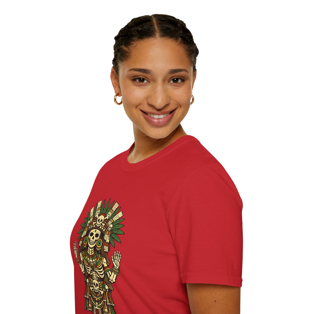 Playera azteca Mictecacíhuatl