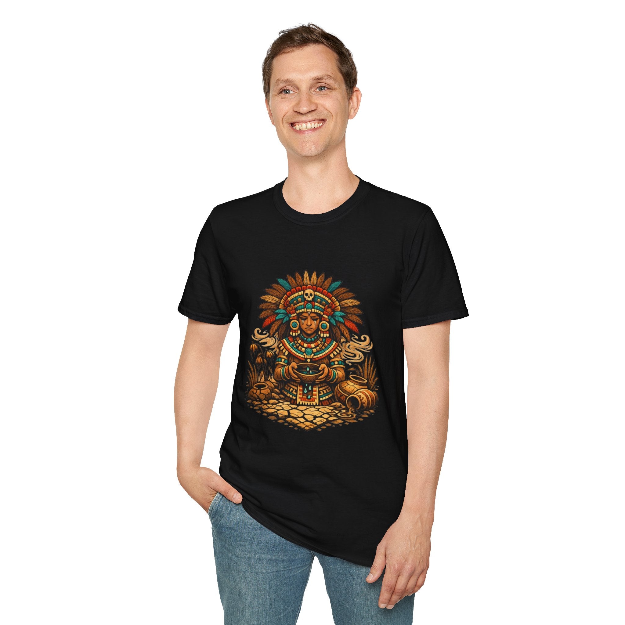 Playera azteca Atlacoya