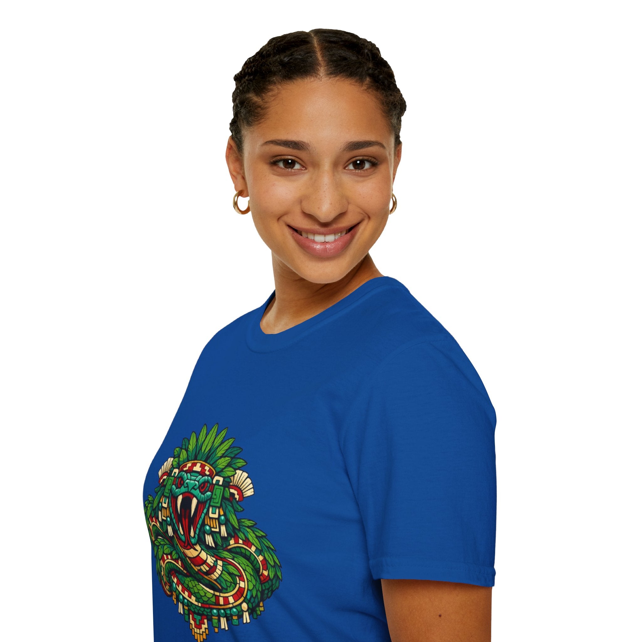 Playera azteca Quetzalcóatl