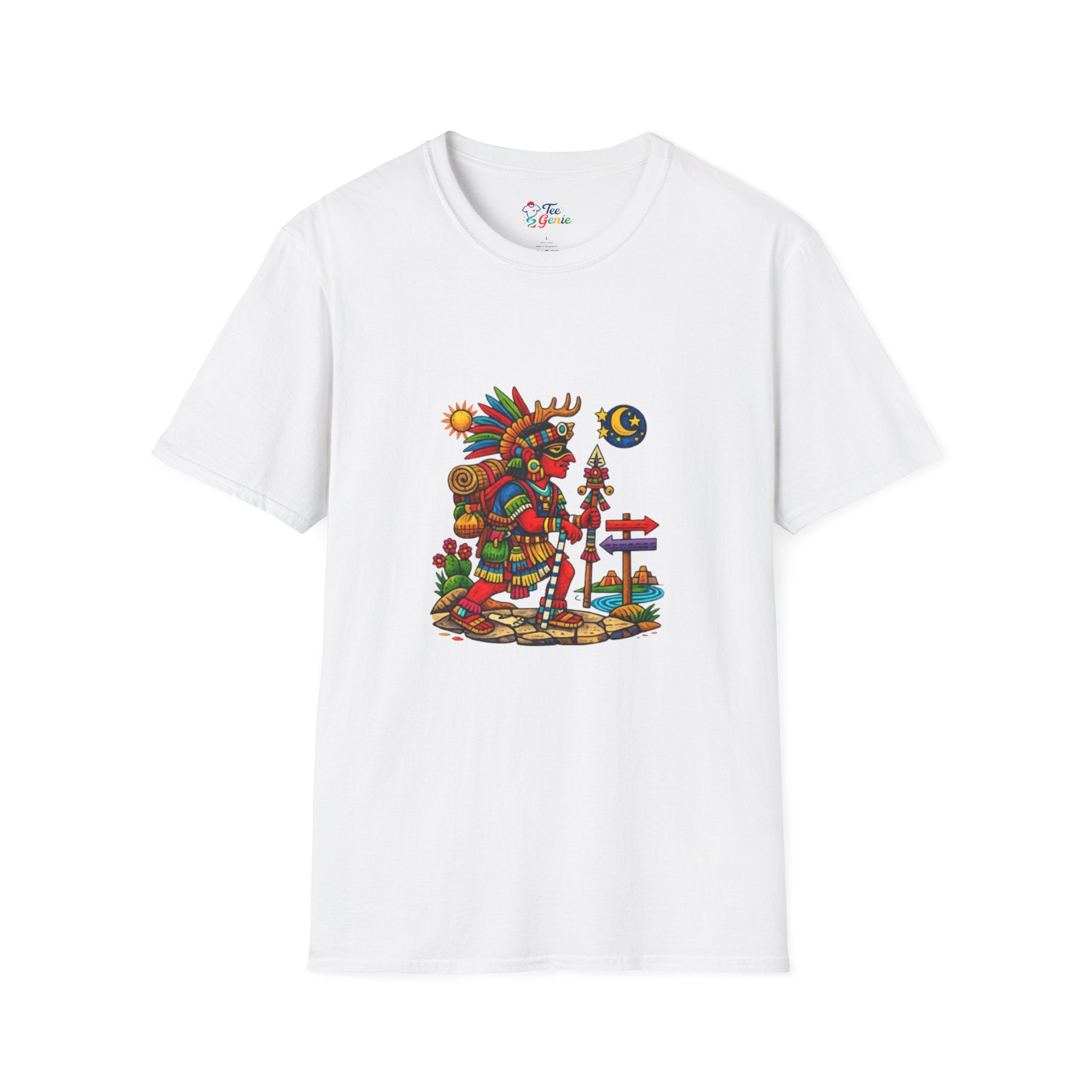 Playera azteca Tlacotzontli