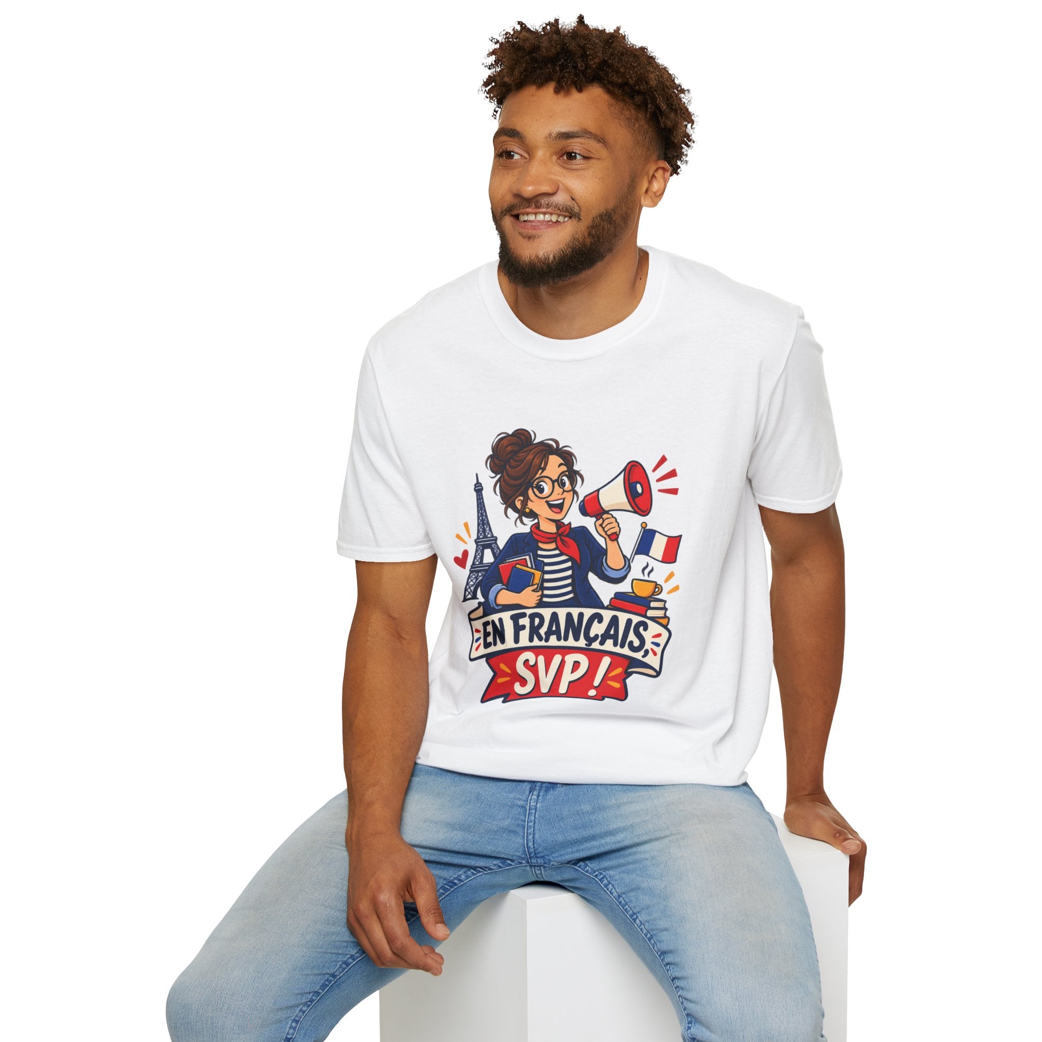 T-shirt professeur de FLE En français s’il vous plaît