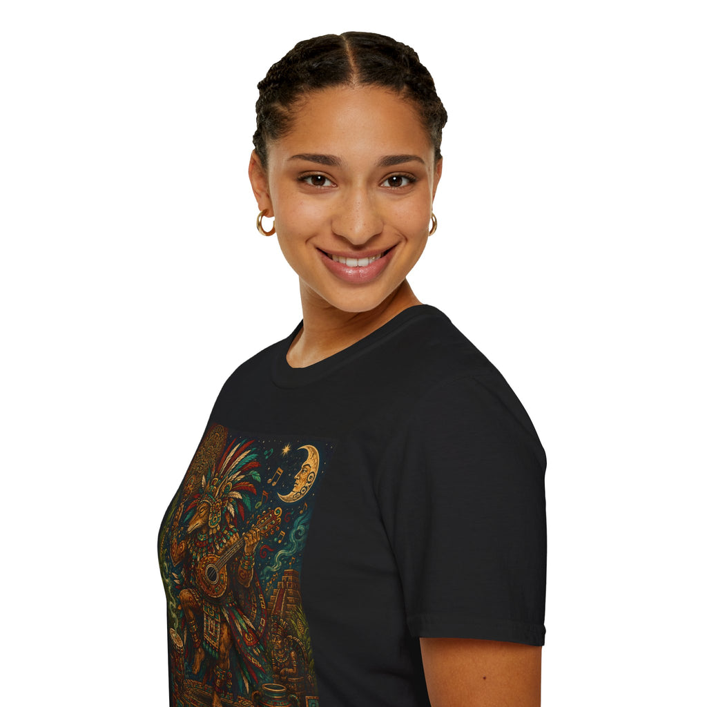 Playera azteca Huehuecóyotl