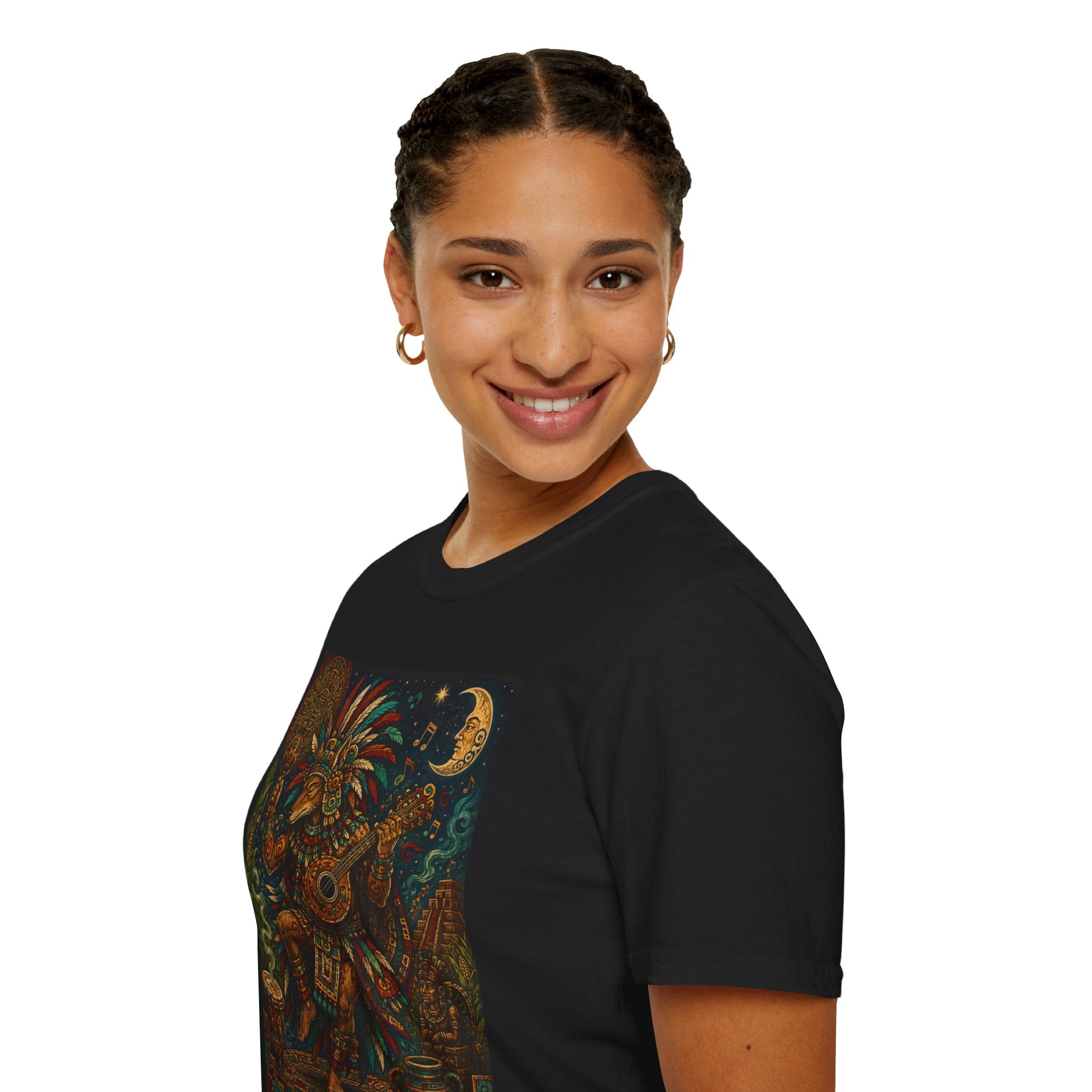Playera azteca Huehuecóyotl
