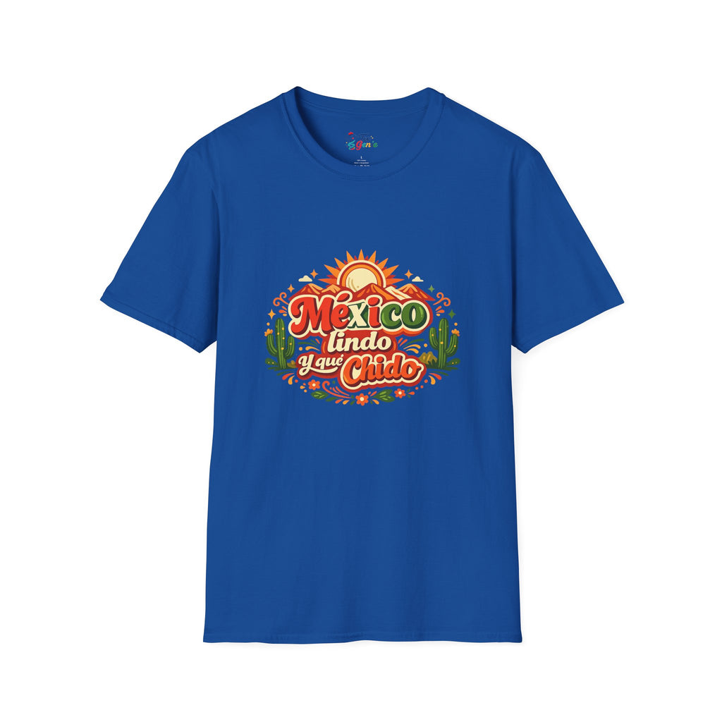 Playera Mexico lindo y que chido