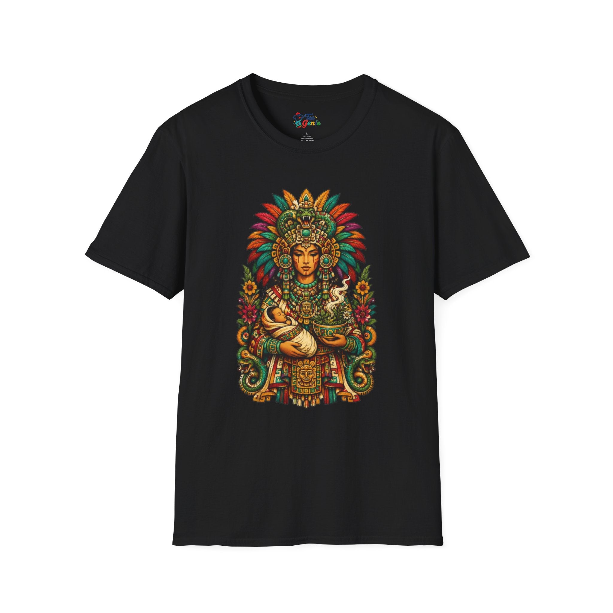 Playera azteca Cihuacóatl