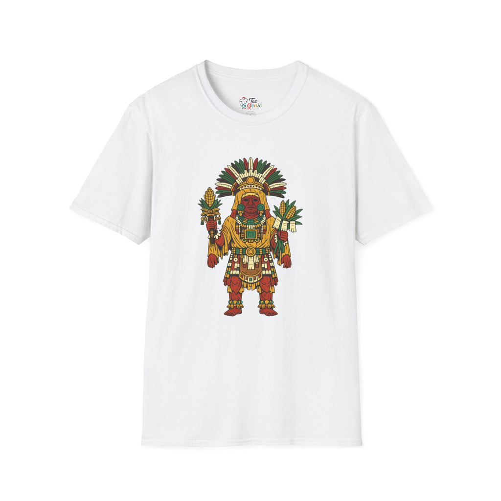 Playera azteca Xipe Tótec