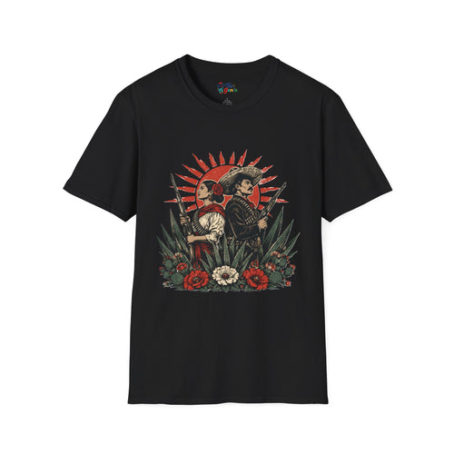 Playera Adelita y Revolucionario – Unidos por la Libertad