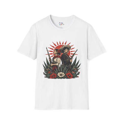 Playera Adelita y Revolucionario – Unidos por la Libertad