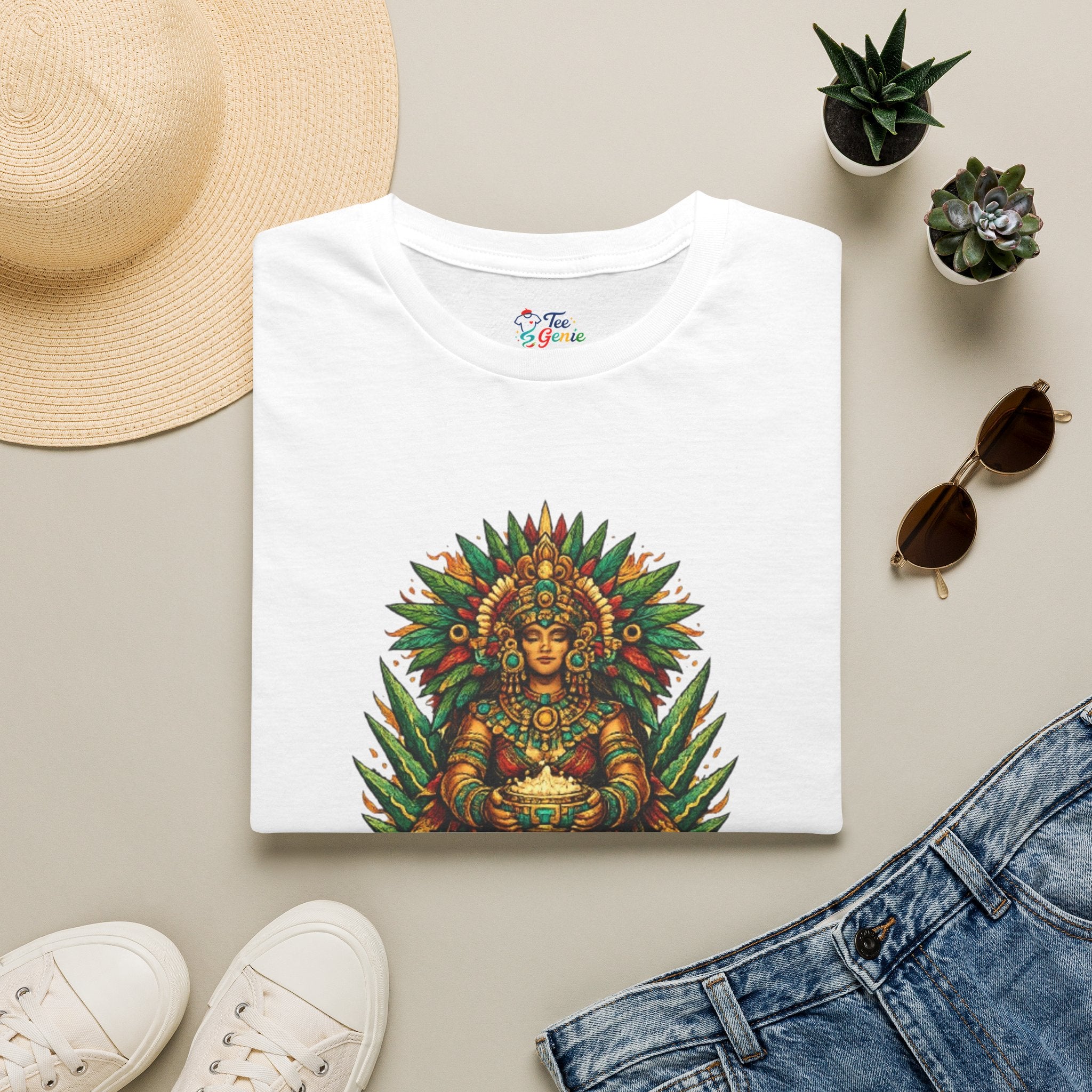 Playera azteca Mayahuel