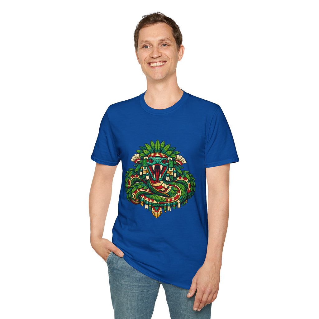 Playera azteca Quetzalcóatl
