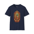 Playera Virgen de Guadalupe con Estrella, Agave y Rosas